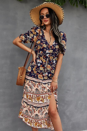 Robe Hippie Champêtre Longue