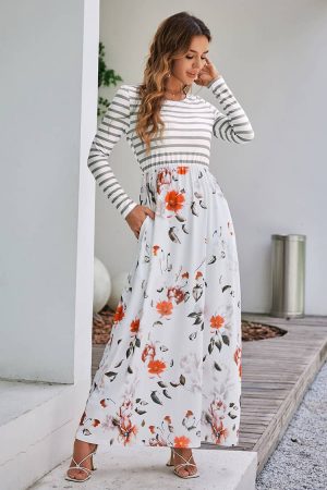 Robe d'Été Thème Champêtre Chic